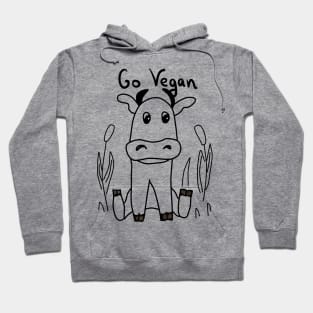 Go vegan Hoodie